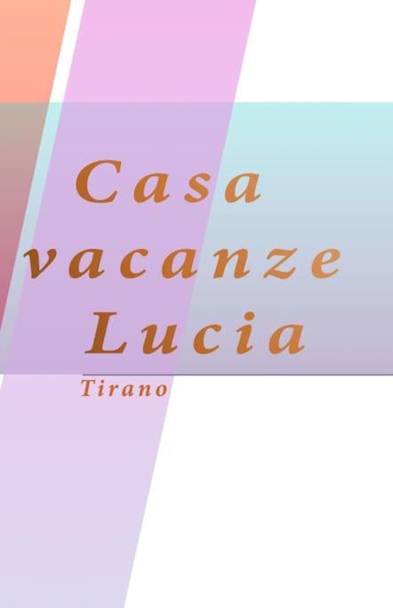 Casa Vacanze Lucia Tirano Dış mekan fotoğraf